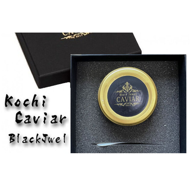 熟成キャビア 30g（化粧箱）シェルスプーン付BlackJewel KYF004-AS